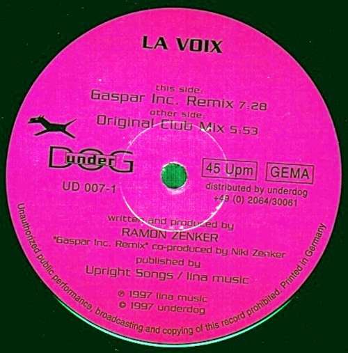 Cover La Voix Schallplatten Ankauf