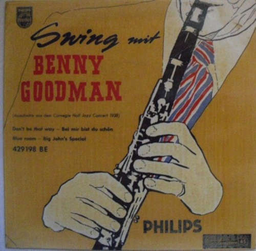 Cover Benny Goodman And His Orchestra - Swing Mit Benny Goodman  (7, EP) Schallplatten Ankauf