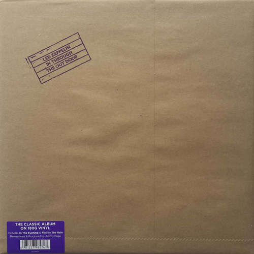 Cover Led Zeppelin - In Through The Out Door (LP, Album, RE, RM, 180) Schallplatten Ankauf