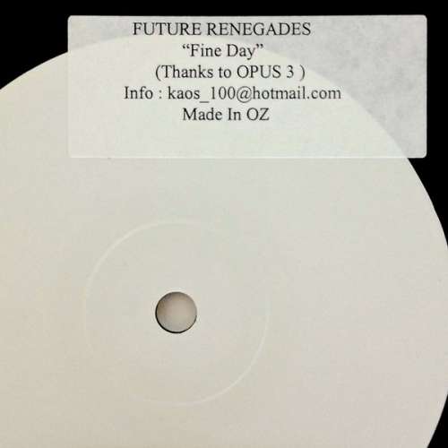 Bild Future Renegades - Fine Day (12, S/Sided, W/Lbl, Sti) Schallplatten Ankauf