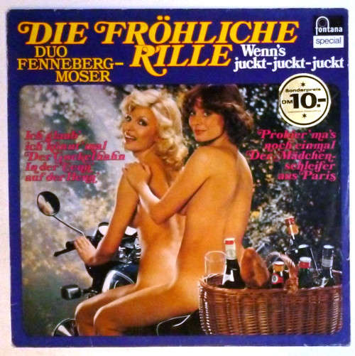 Cover Duo Fenneberg-Moser - Wenn's Juckt-Juckt-Juckt (LP) Schallplatten Ankauf