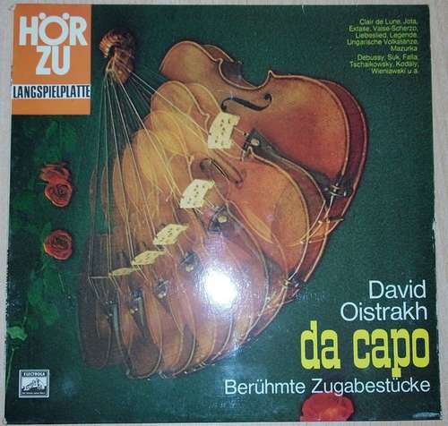 Cover David Oistrakh* - Da Capo, Berühmte Zugabestücke (LP) Schallplatten Ankauf