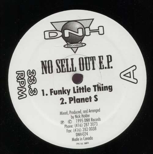 Cover Nick Holder - No Sell Out E.P. (12, EP) Schallplatten Ankauf