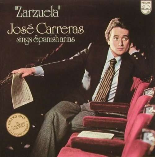 Cover José Carreras - Zarzuela José Carreras Sings Spanish Arias (LP, Album) Schallplatten Ankauf