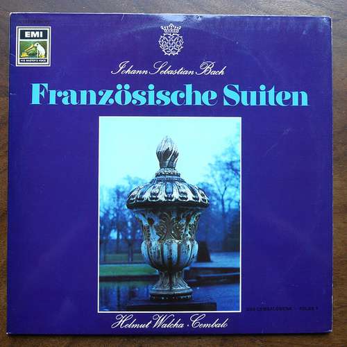 Cover Johann Sebastian Bach − Helmut Walcha - Französische Suiten (2xLP) Schallplatten Ankauf