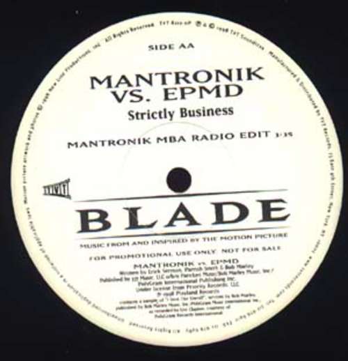 Cover Roger S.* / Mantronik* vs. EPMD - Wrek The Discotek /  Strictly Business (12, Promo) Schallplatten Ankauf