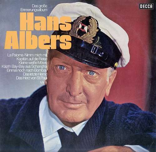 Cover Hans Albers - Das Große Erinnerungsalbum (2xLP, Comp) Schallplatten Ankauf