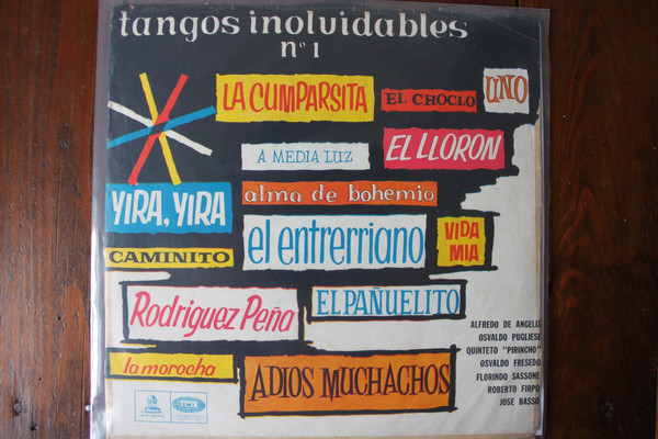 Cover Various - Tangos Inolvidables Numero 1 (LP, Comp, Mono) Schallplatten Ankauf