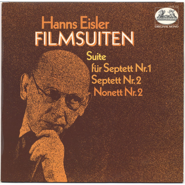 Cover Hanns Eisler - Filmsuiten - Suite Für Septett Nr. 1 / Septett Nr. 2 / Nonett Nr. 2 (LP, Album, Mono) Schallplatten Ankauf