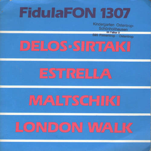 Cover Robby Schmitz - Delos-Sirtaki / Estrella / Maltschiki / London Walk (7, EP, Gat) Schallplatten Ankauf