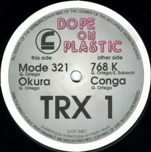Cover TRX 1 - 768 K (12) Schallplatten Ankauf