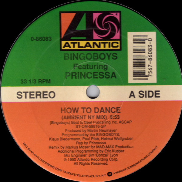 Bild Bingoboys Featuring Princessa (2) - How To Dance (12, Single) Schallplatten Ankauf