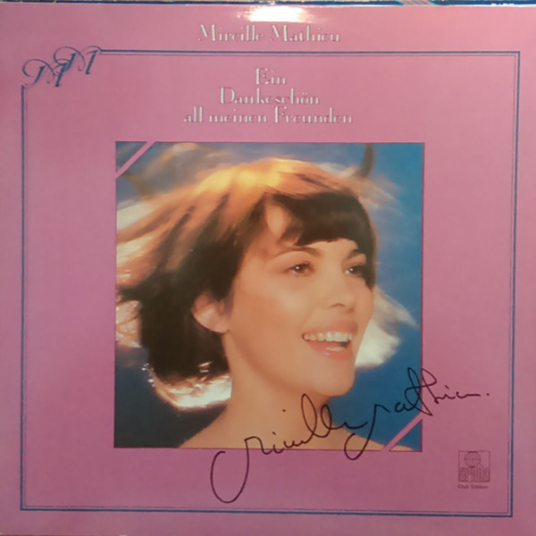 Cover Mireille Mathieu - Ein Dankeschön All Meinen Freunden (LP, Comp, Club) Schallplatten Ankauf