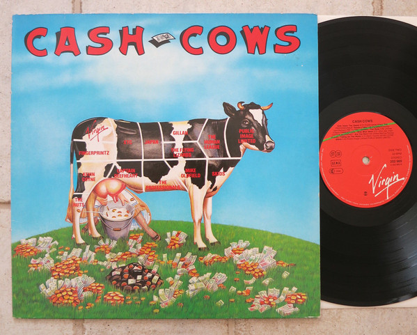 Cover zu Various - Cash Cows (LP, Comp) Schallplatten Ankauf