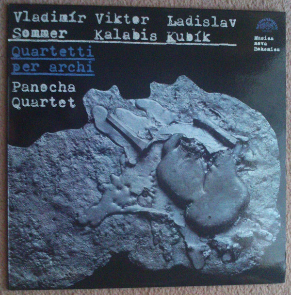 Cover Vladimír Sommer, Viktor Kalabis, Ladislav Kubík (2), Panocha Quartet - Quartetti Per Archi (LP, Album) Schallplatten Ankauf