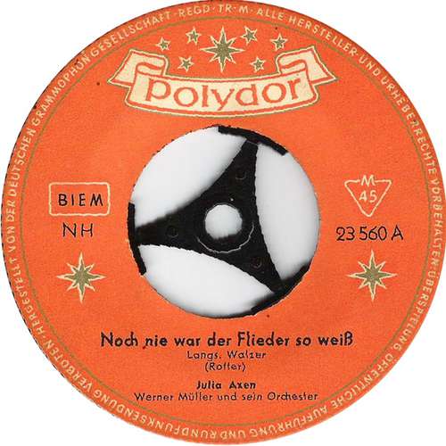 Bild Julia Axen - Noch Nie War Der Flieder So Weiß (7, Single) Schallplatten Ankauf