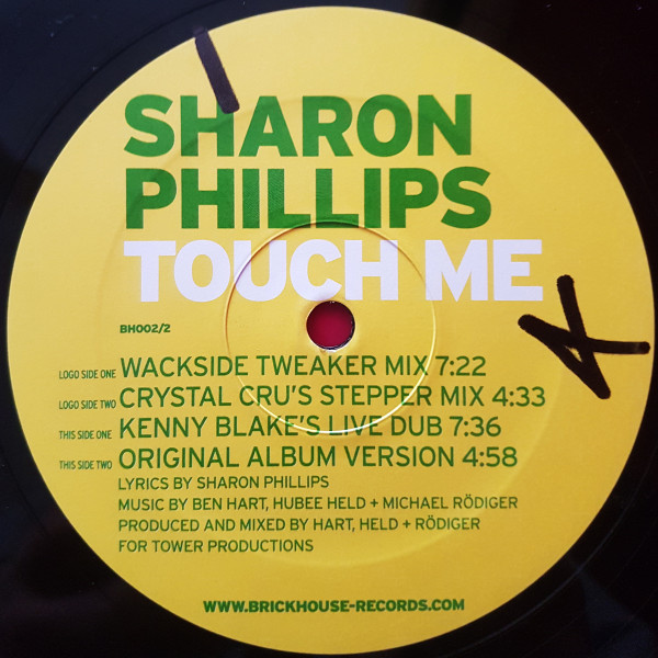 Cover Sharon Phillips - Touch Me (12) Schallplatten Ankauf