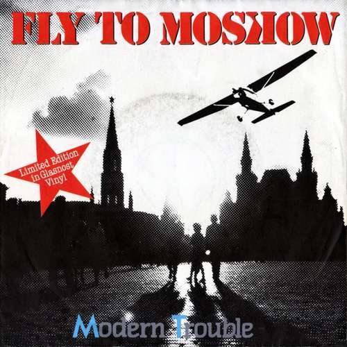 Cover Modern Trouble - Fly To Moscow (7, Single, Ltd, Tra) Schallplatten Ankauf
