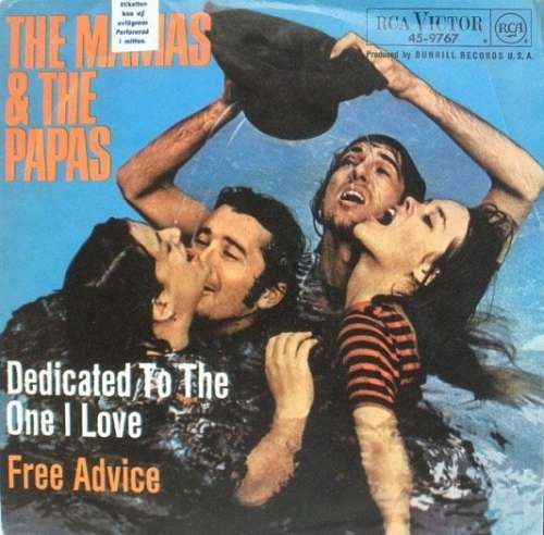 Cover The Mamas & The Papas - Dedicated To The One I Love (7, Single) Schallplatten Ankauf