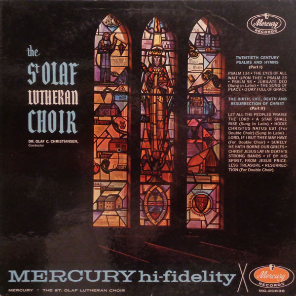 Cover The St. Olaf Lutheran Choir*, Dr. Olaf C. Christiansen* - The St. Olaf Lutheran Choir (LP, Mono) Schallplatten Ankauf