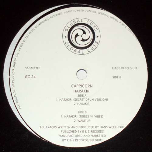 Cover Capricorn - Harakiri (12) Schallplatten Ankauf