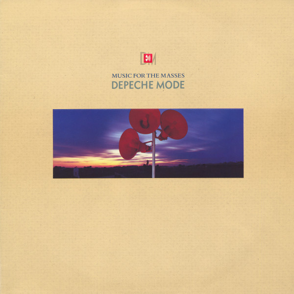 Cover Depeche Mode - Music For The Masses (LP, Album, Blu) Schallplatten Ankauf