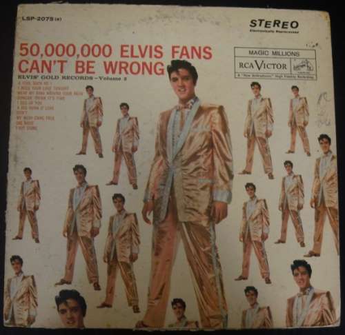 Cover Elvis Presley - 50,000,000 Elvis Fans Can't Be Wrong (Elvis' Gold Records, Vol. 2) (LP, Comp) Schallplatten Ankauf