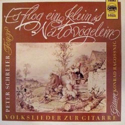 Cover Peter Schreier & Konrad Ragossnig - Es Flog Ein Klein's Waldvögelein - Volkslieder Zur Gitarre (LP) Schallplatten Ankauf