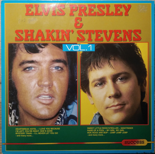Cover Elvis Presley & Shakin' Stevens - Elvis Presley & Shakin' Stevens Vol.1 (LP, Comp) Schallplatten Ankauf