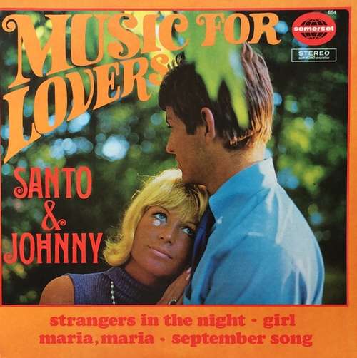 Cover Santo & Johnny - Music For Lovers (LP) Schallplatten Ankauf