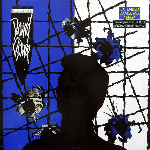 Cover David Bowie - Blue Jean (Extended Dance Mix) (12, Single) Schallplatten Ankauf