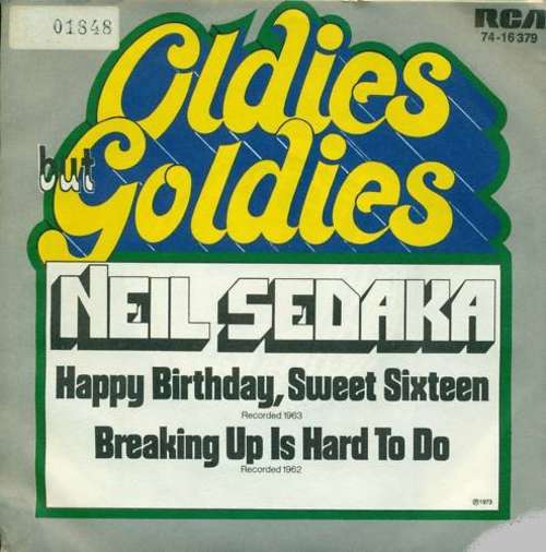 Cover Neil Sedaka - Happy Birthday, Sweet Sixteen  (7) Schallplatten Ankauf