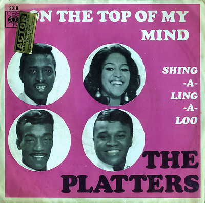 Cover The Platters - On The Top Of My Mind (7, Single) Schallplatten Ankauf