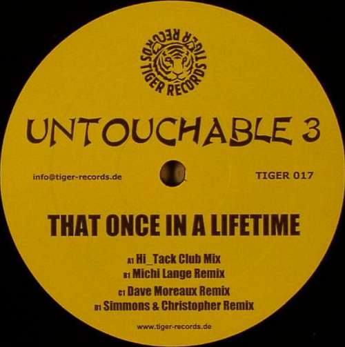 Cover Untouchable 3 - That Once In A Lifetime (12) Schallplatten Ankauf