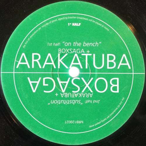 Cover Arakatuba + Boxsaga - On The Bench / Substitution (12) Schallplatten Ankauf