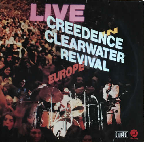 Cover Creedence Clearwater Revival - Live In Europe (2xLP, Album) Schallplatten Ankauf