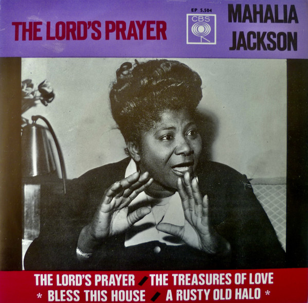 Cover Mahalia Jackson - The Lord's Prayer (7, EP) Schallplatten Ankauf