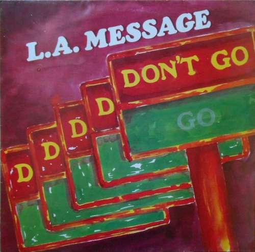 Cover L.A. Message - D-D-D-Don't Go (12) Schallplatten Ankauf