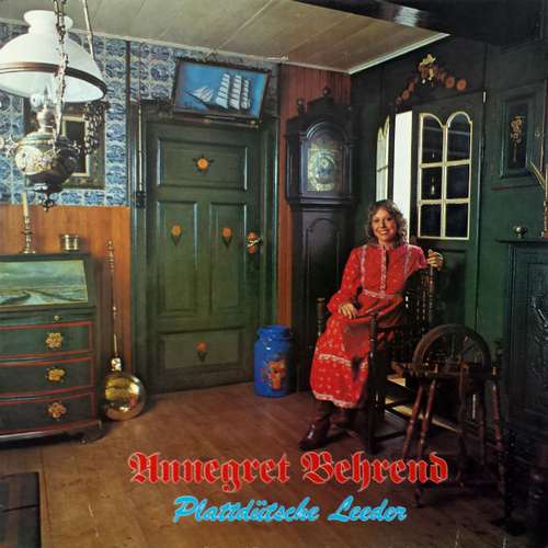 Cover Annegret Behrend - Plattdütsche Lieder (LP) Schallplatten Ankauf