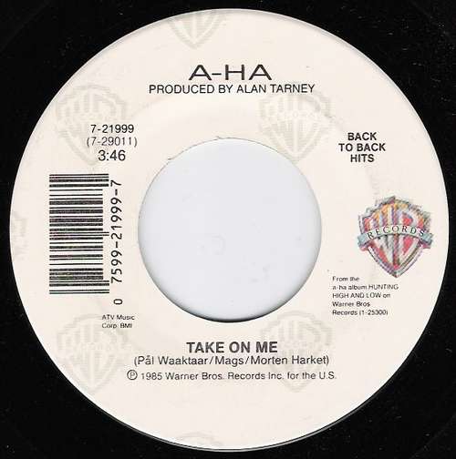 Cover a-ha - Take On Me / The Sun Always Shines On T.V. (7, Single) Schallplatten Ankauf