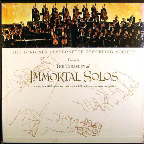 Cover The Longines Symphonette - The Treasury Of Immortal Solos (6xLP + Box) Schallplatten Ankauf