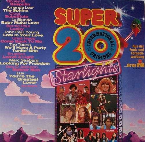 Cover Various - Super 20 International - Starlights (LP, Comp, Club) Schallplatten Ankauf