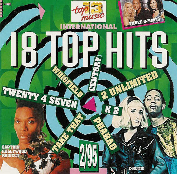 Bild Various - 18 Top Hits International 2/95 (CD, Comp, Club) Schallplatten Ankauf