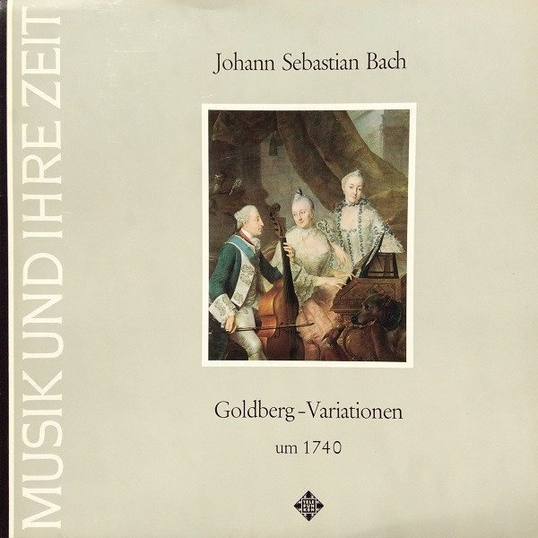 Cover Johann Sebastian Bach, Gustav Leonhardt - Goldberg-Variationen Um 1740 (LP) Schallplatten Ankauf