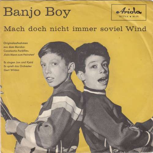 Cover Jan Und Kjeld* - Banjo Boy (7, Single, Mono, Son) Schallplatten Ankauf