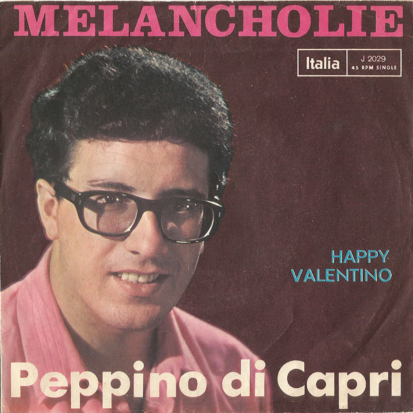 Cover Peppino Di Capri - Melancholie (7, Single) Schallplatten Ankauf