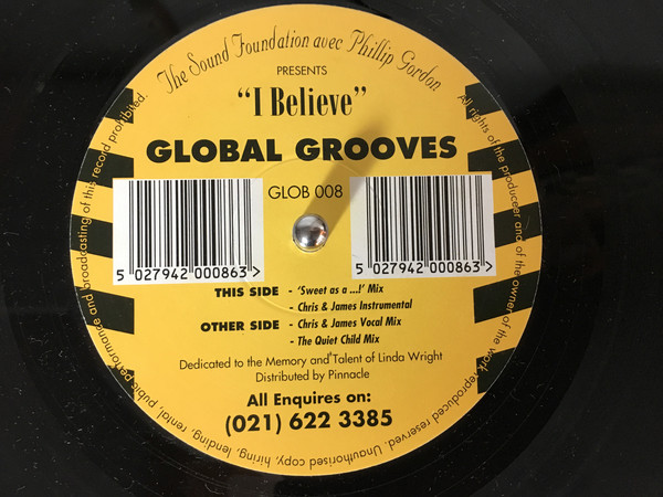 Cover The Sound Foundation Avec Phillip Gordon - I Believe (12) Schallplatten Ankauf