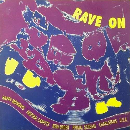 Cover Various - Rave On (LP, Comp) Schallplatten Ankauf