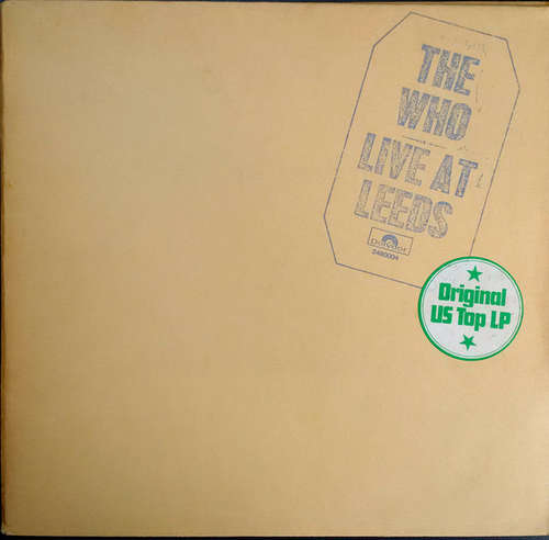 Cover The Who - Live At Leeds (LP, Album, Gat) Schallplatten Ankauf