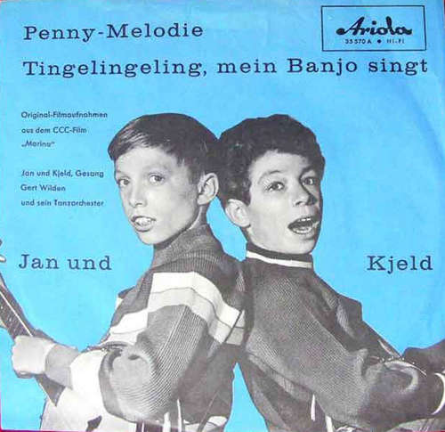 Cover Jan Und Kjeld* - Penny-Melodie / Tingelingeling, Mein Banjo Singt (7, Single, Mono) Schallplatten Ankauf